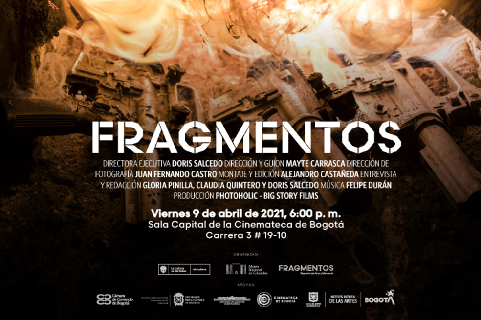 El documental “Fragmentos”, de Doris Salcedo, será presentado el 9 de abril