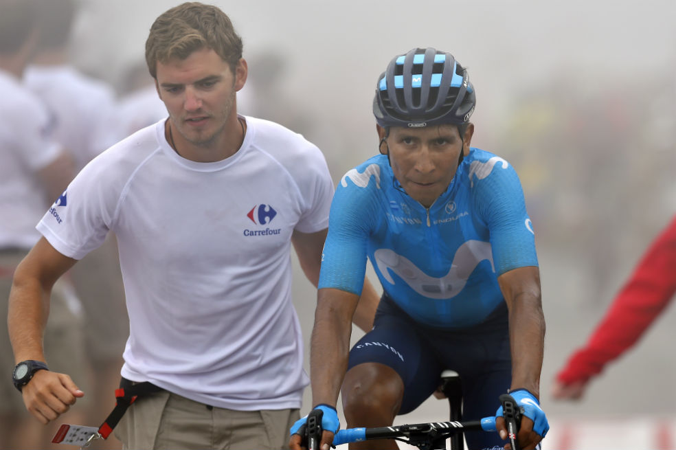 Nairo Quintana se une a la reconquista de la Vuelta de Alejandro Valverde