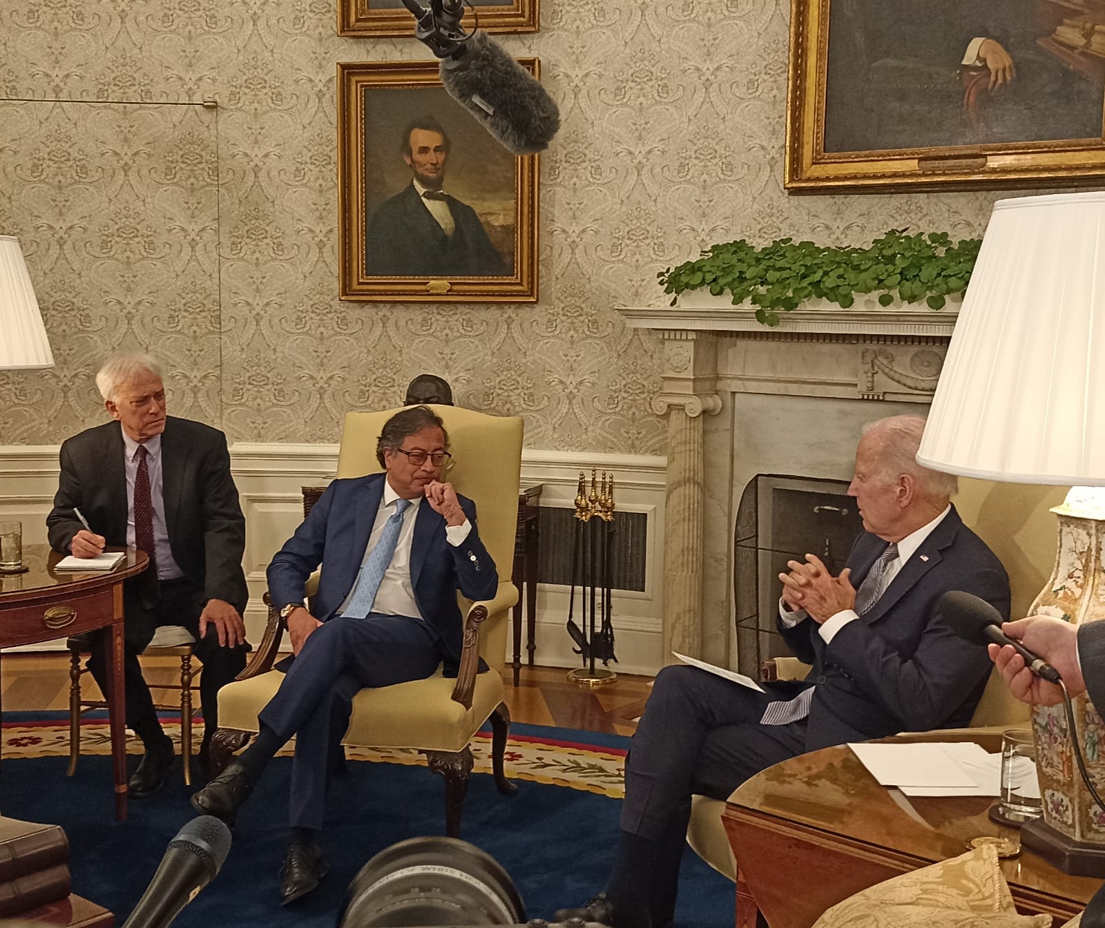 En medio de la reunión con Petro, Joe Biden reconoció que el tema de la migración es clave entre Estados Unidos y Colombia.