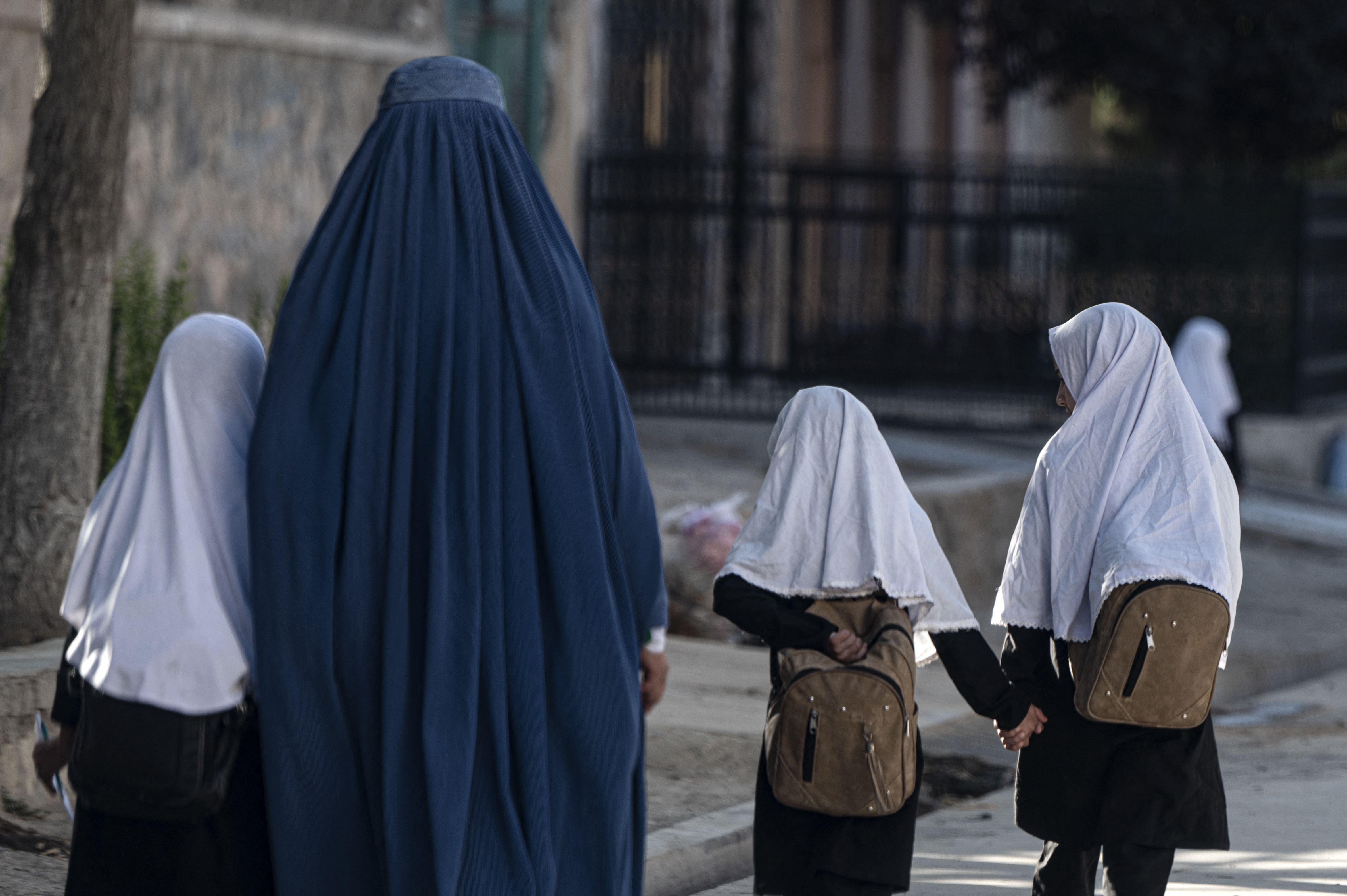 Niñas afganas desafían a los talibanes en escuelas secretas