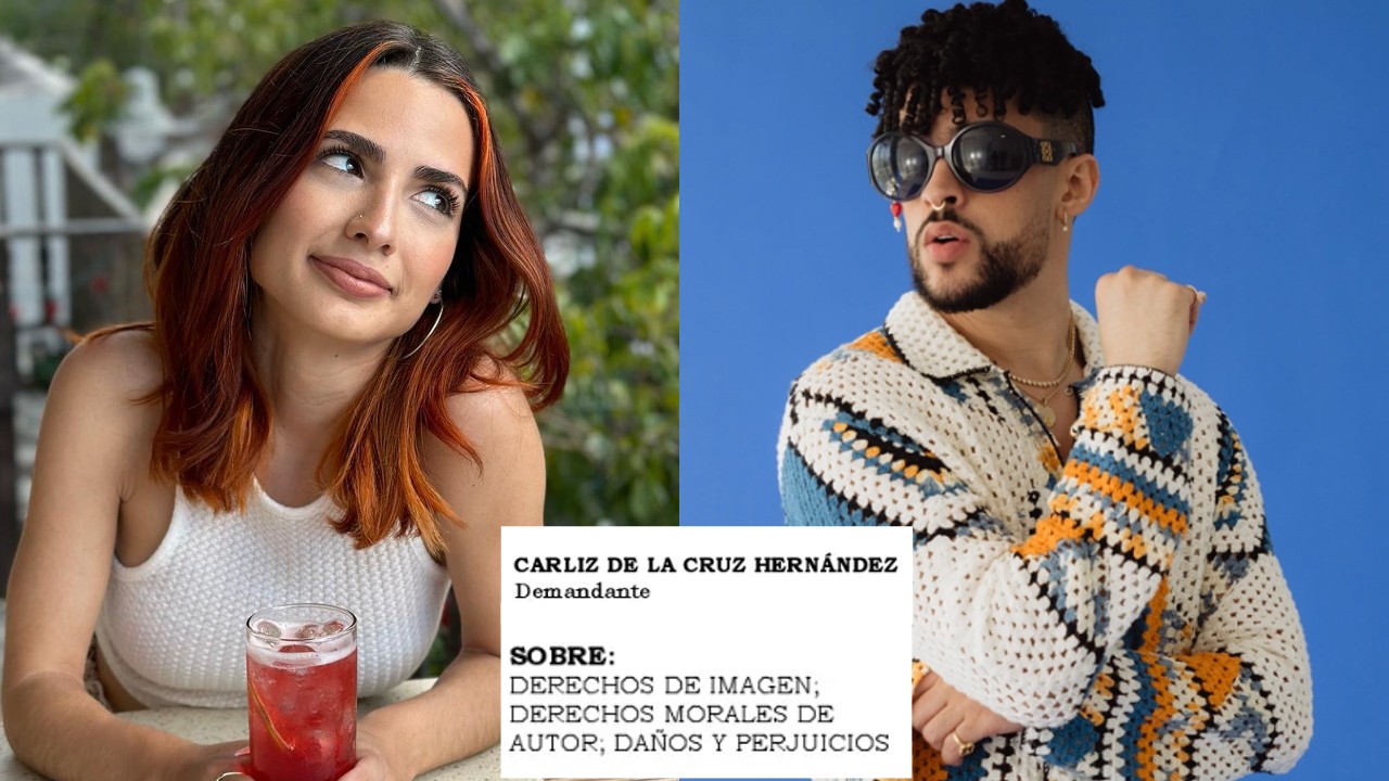 Carliz de la Cruz y Bad Bunny