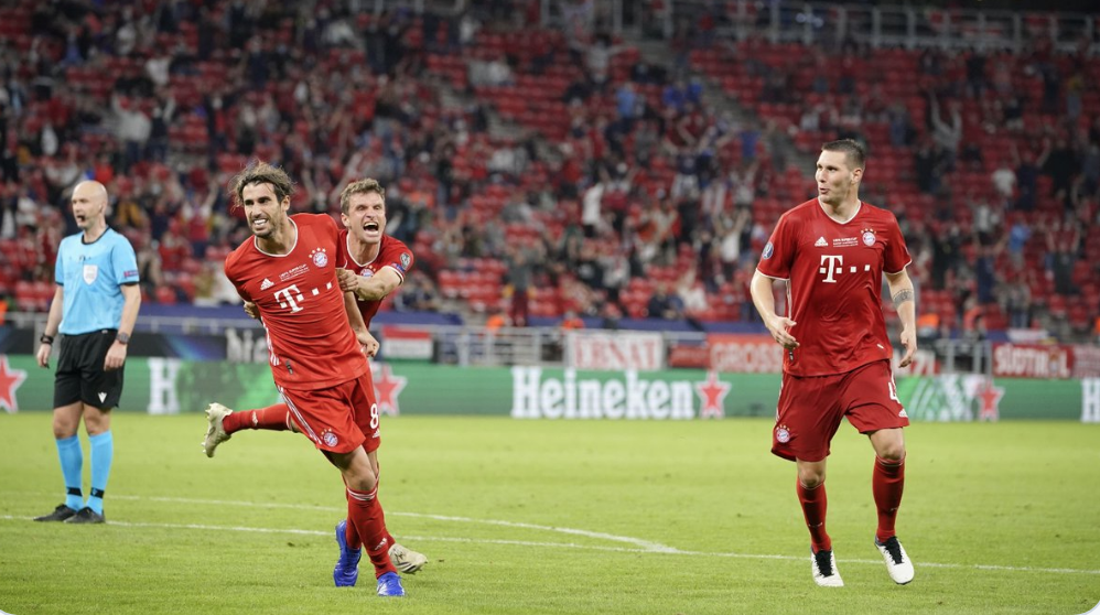 Bayern Múnich venció al Sevilla y se coronó campeón de la Supercopa de Europa