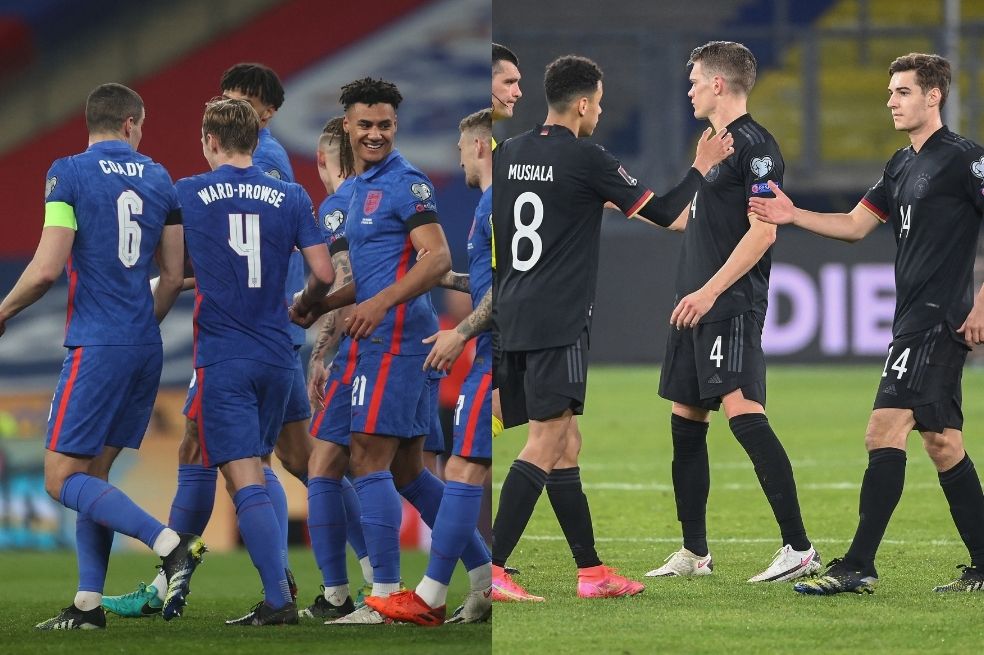 Alemania e Inglaterra arrasaron en el inicio de las Eliminatorias
