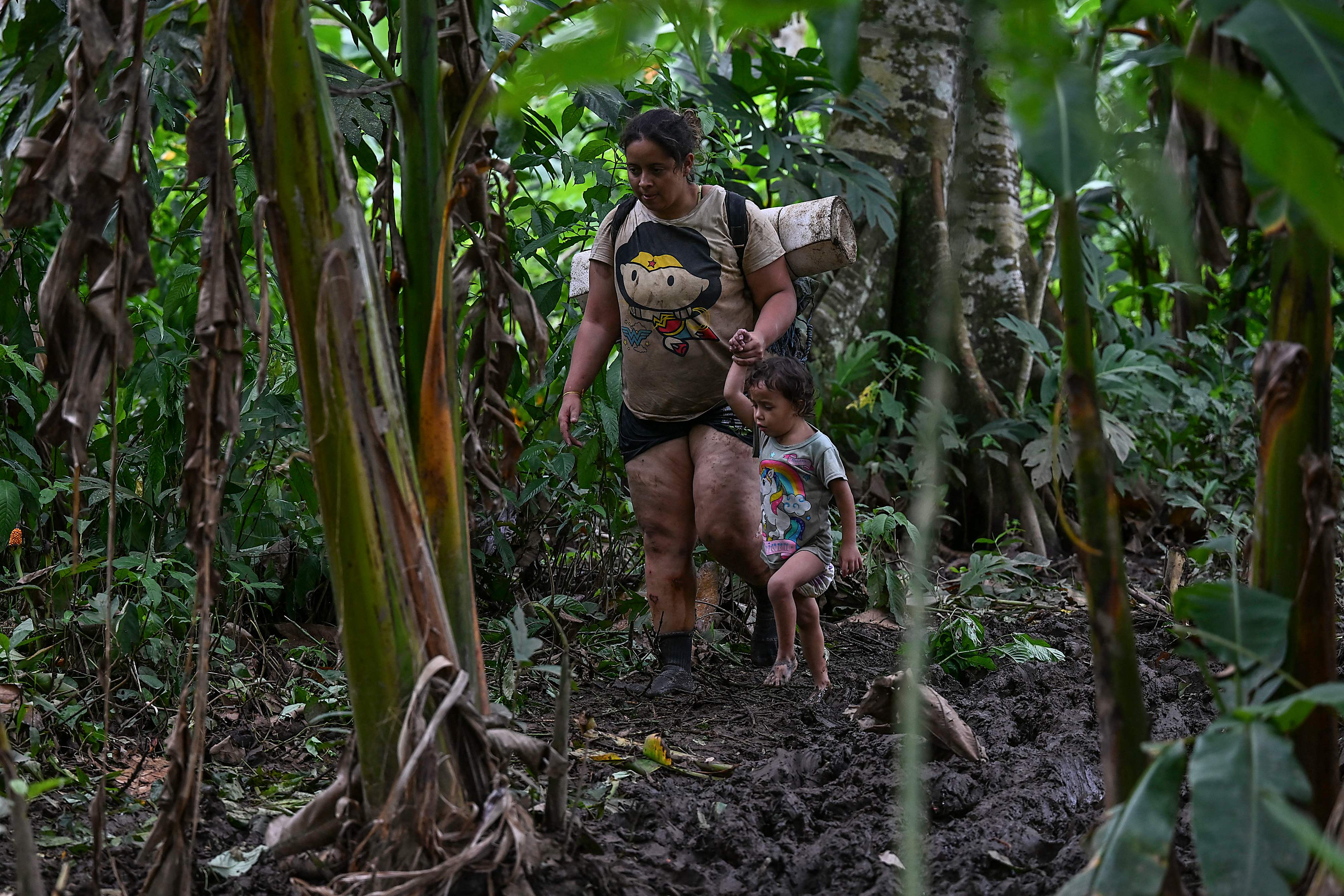 Niños Migrantes en el Darién