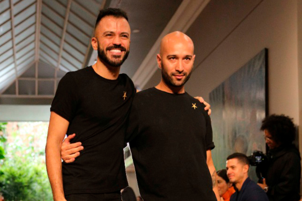 Andrés Pajón y Malva afianzan de lujo en Colombiamoda