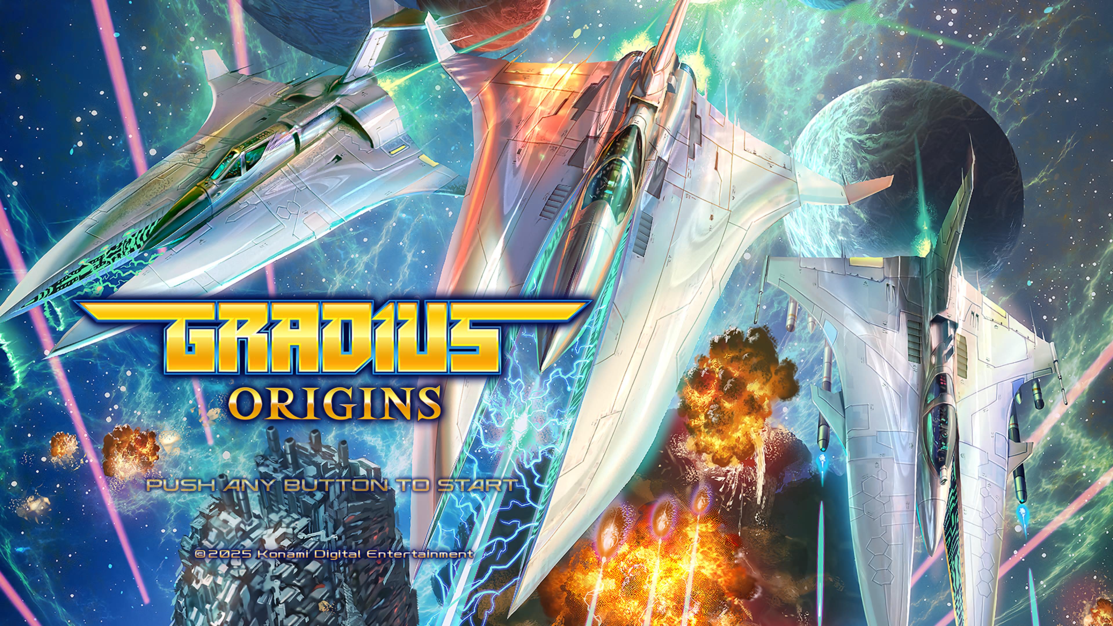 Gradius Origins es un bonito homenaje a los juegos de “marcianitos” en los arcades