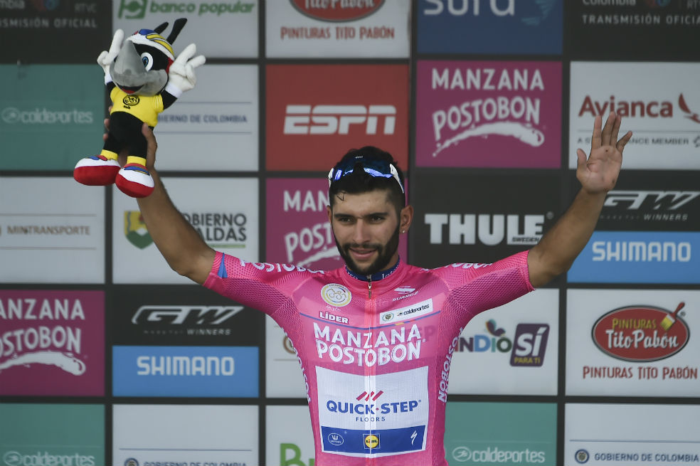 Fernando Gaviria ganó la primera etapa de la Vuelta a Colombia Oro y Paz