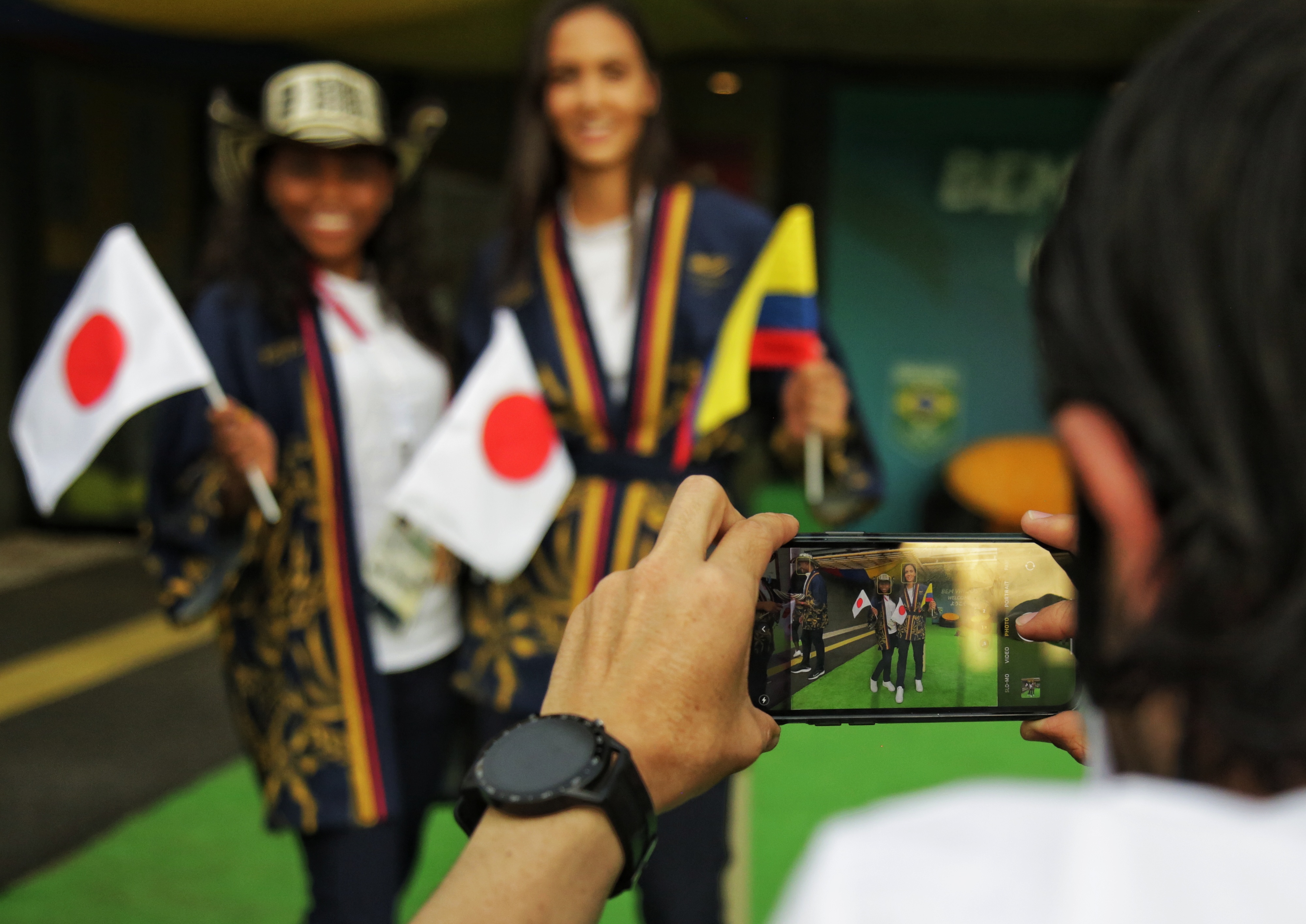 Colombia en la inauguración de los Olímpicos