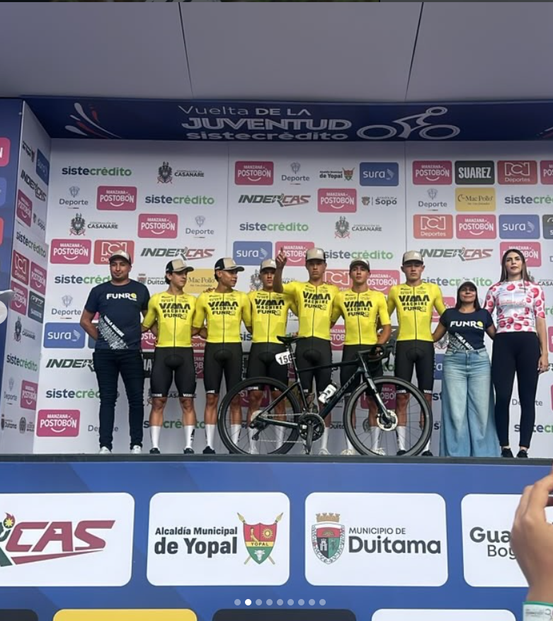 ¡Atención! El equipo Funre Vima Machine se retiró de la Vuelta a Colombia por el terremoto