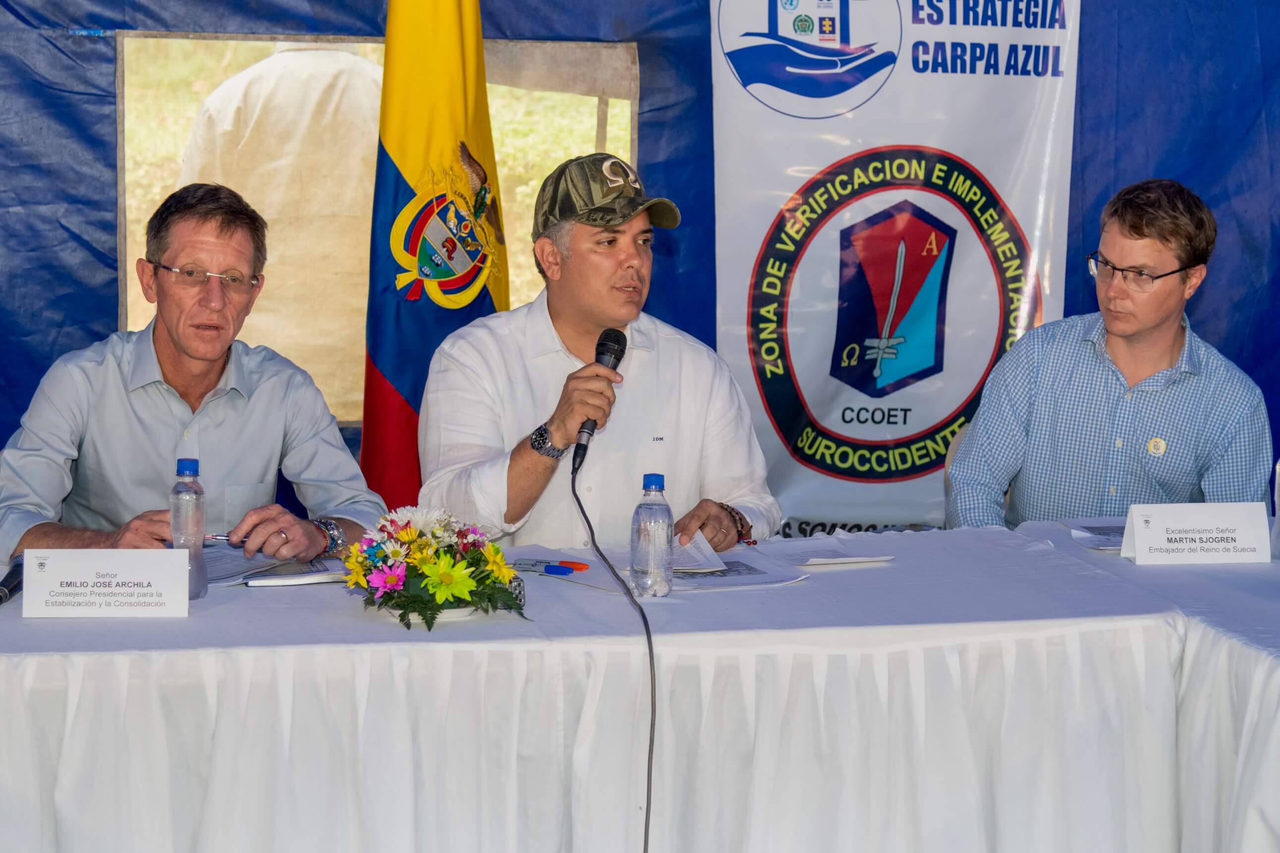 «No puede haber dudas de nuestro compromiso» : Duque a los desmovilizados en Miravalle
