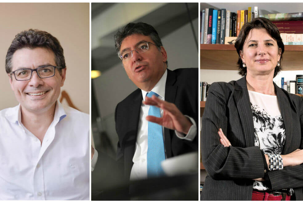Alejandro Gaviria, Mauricio Cárdenas, Ana María Ibáñez.   / Imágenes de archivo 