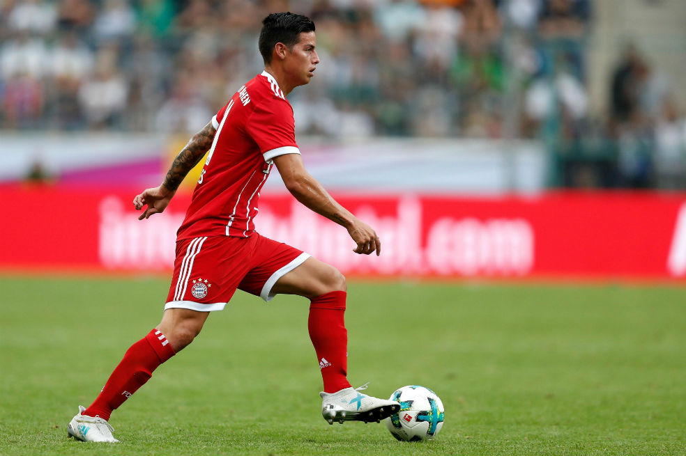 Heynckes confirma la ausencia de James frente al Hertha de Berlín