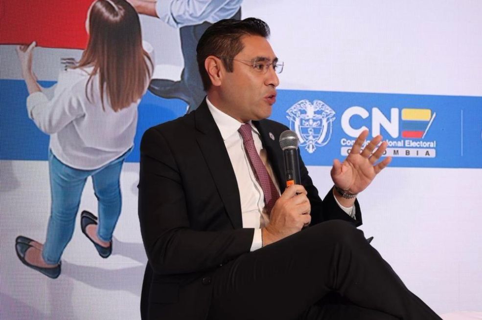 El magistrado del Consejo Nacional Electoral (CNE), Cristian Quiroz, habló de los retos para las elecciones de marzo.