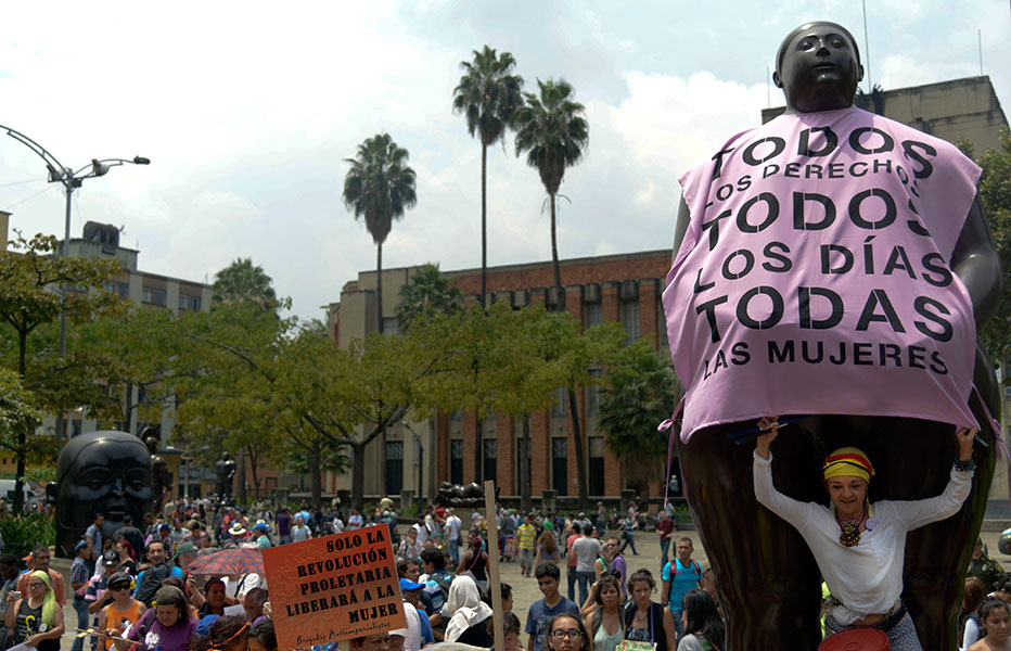 Mujeres de todo el mundo marcharon para exigir y defender sus derechos