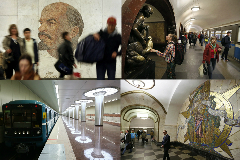 Los 80 años del Metro de Moscú, la maravilla subterránea de la humanidad