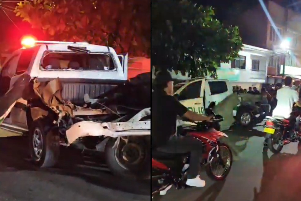 Un policía resultó herido tras ataque con explosivos contra una patrulla en El Bordo (Cauca)