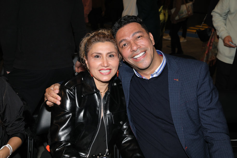 Lupe Mondragón y Camilo Cifuentes