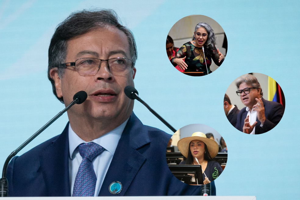 Congresistas del Pacto Histórico hacen eco de la denuncia de “golpe blando” de Petro