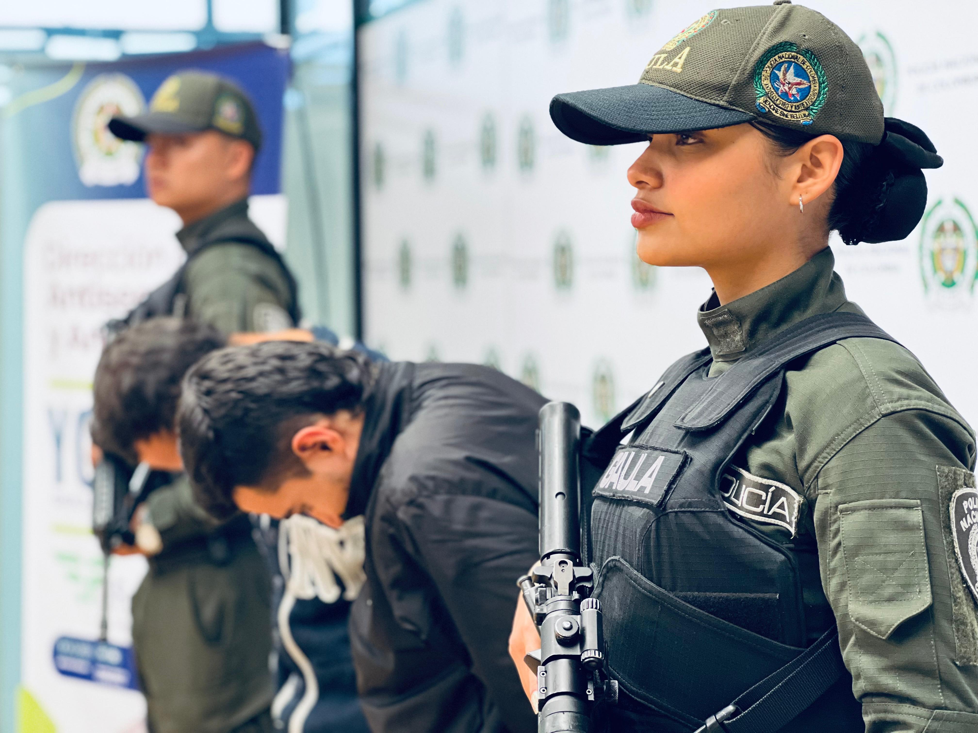 Así cayeron dos extorsionistas que se hacían pasar por miembros de las disidencias