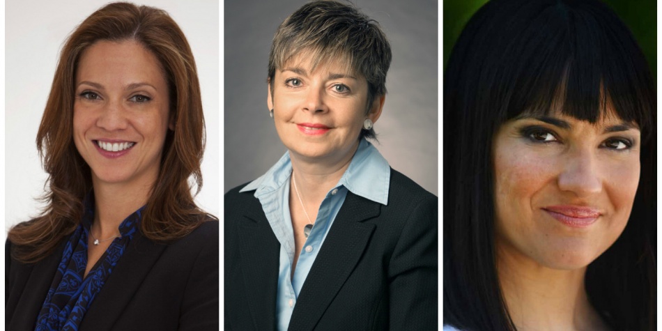 Las tres mujeres que hacen parte de «Story I am Maker»