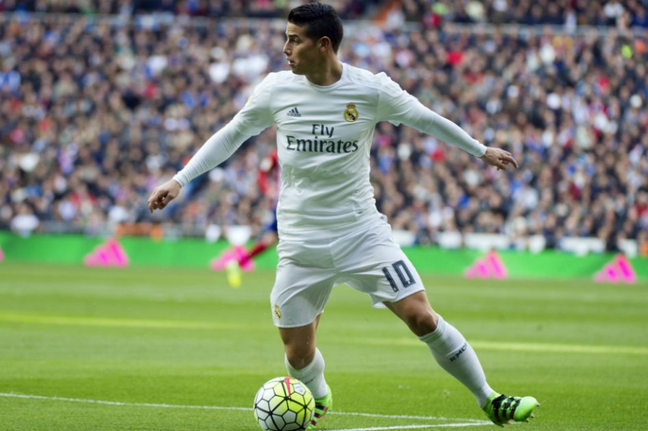 La mala hora de James y el Real Madrid