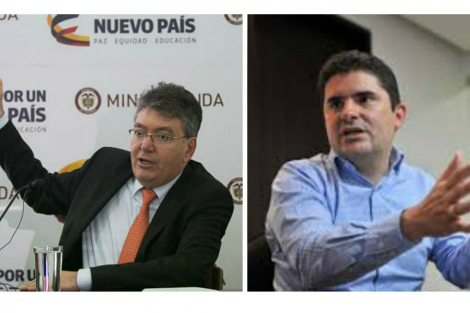 Los ministros de Hacienda, Mauricio Cárdenas y de Vivienda, Luis Felipe Henao, destacaron el comportamiento del desempleo a la baja.