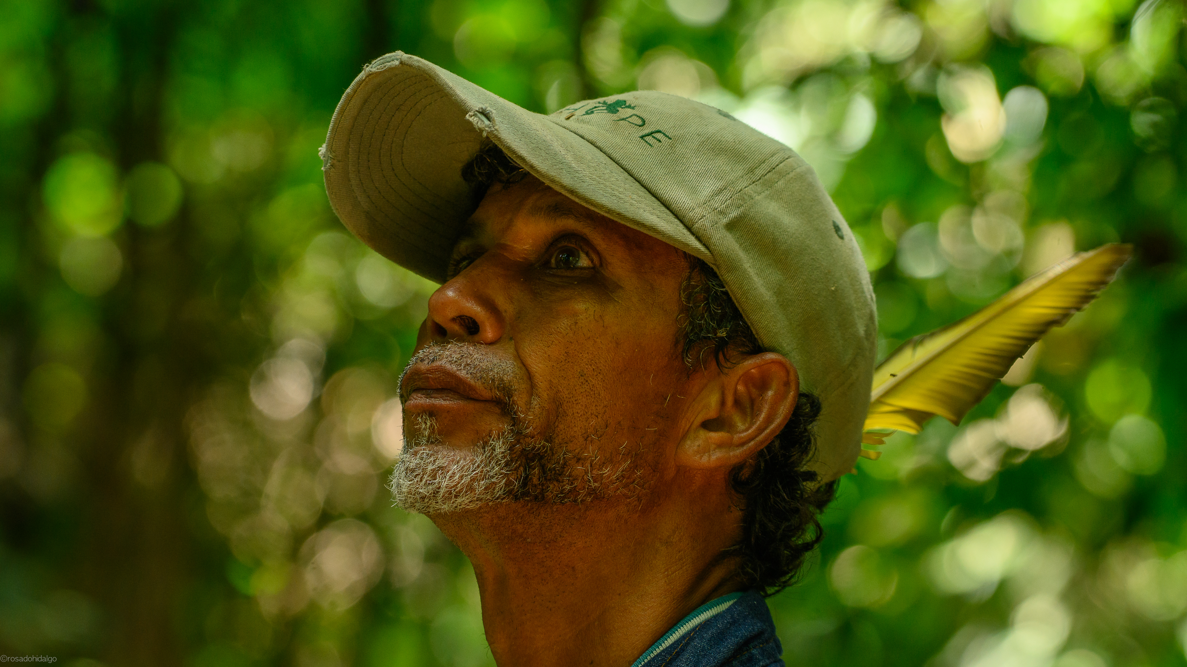 Julio César Marín Cruz, guardabosque de la Reserva El Silencio.