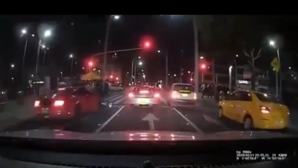 Bogotá: miembros de Fiscalía, al parecer ebrios, causaron accidente de tránsito