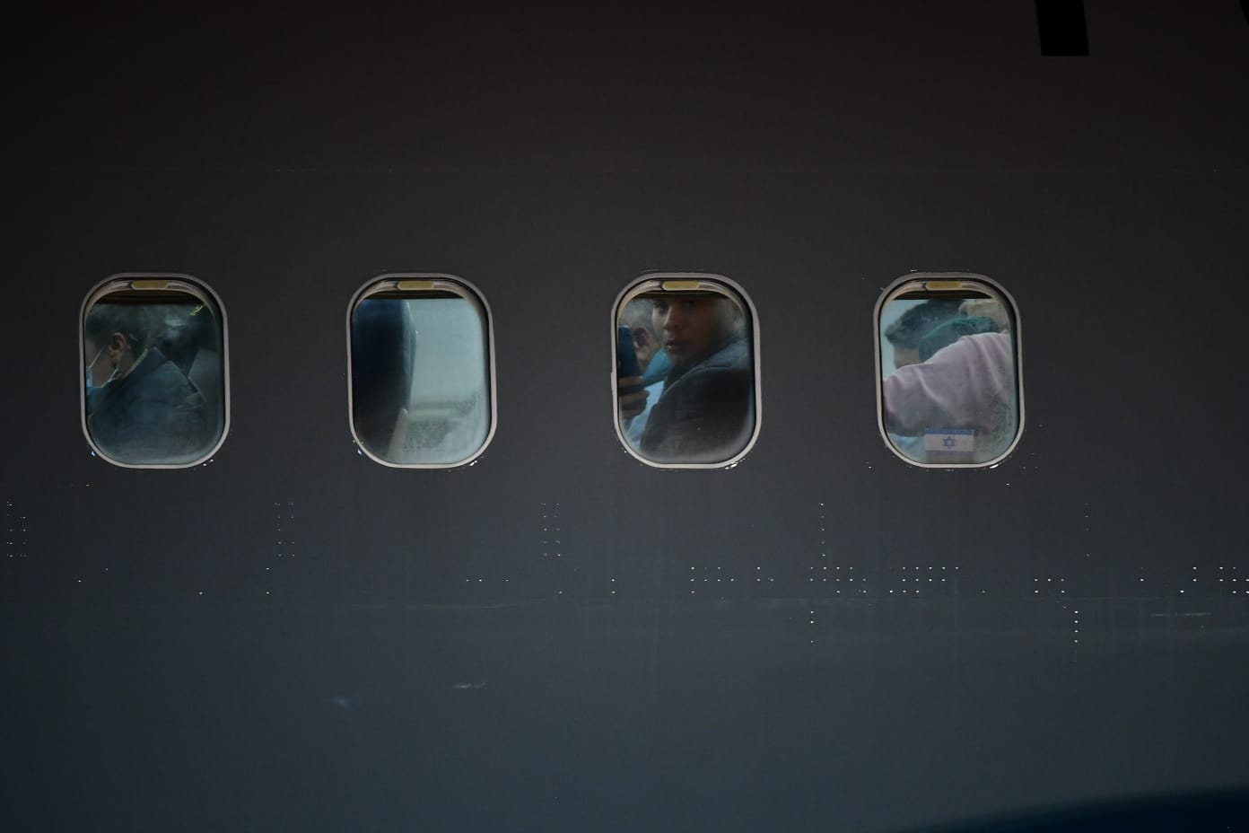 Llegada colombianos repatriados desde Israel