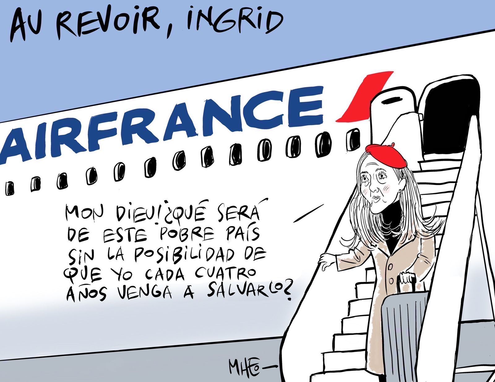 Au revoir, Íngrid Betancourt.