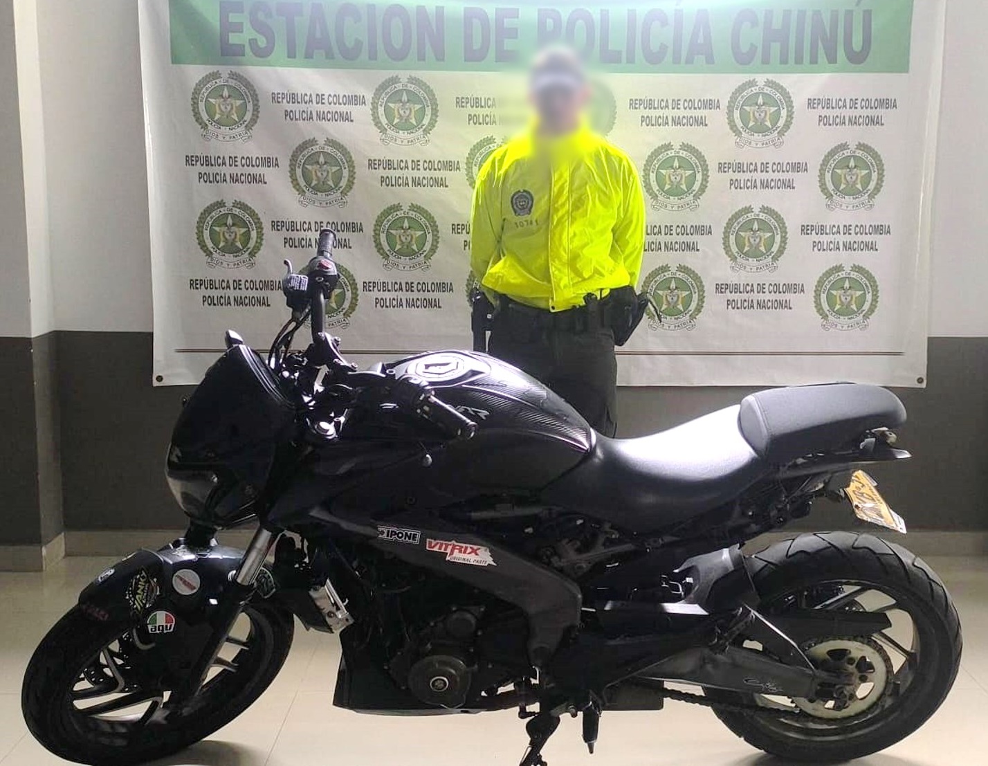 ¿Le robaron la moto en Bogotá? apareció una en Chinú (Córdoba)