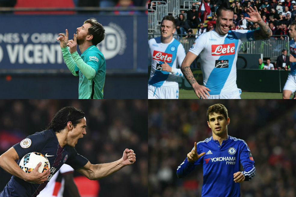 Las 10 grandes figuras que quiere el fútbol chino
