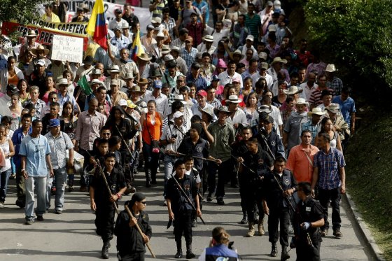 La Organización Nacional Indígena se reunión este sábado con funcionarios del Gobierno. / Archivo
