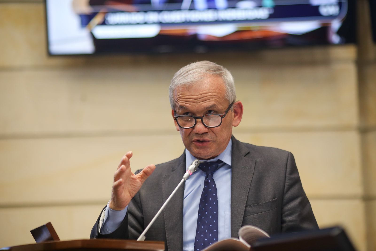 Director de la DNI, Carlos Ramón González.