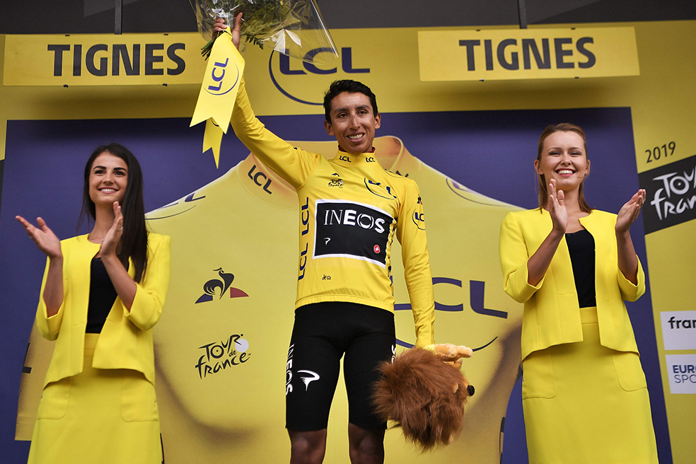 Egan Bernal es el nuevo líder del Tour de Francia 2019