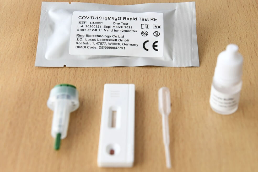 Así funcionan los test para comprobar que una persona tiene coronavirus