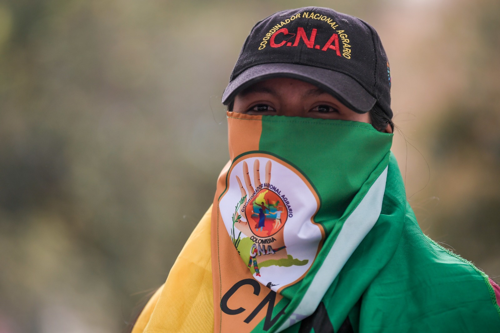 Entre las organizaciones convocantes había varias que participarán en los diálogos con el ELN, como el Coordinador Nacional Agrario, el Congreso de los Pueblos y la Unión Sindical Obrera.