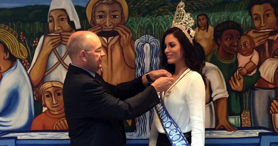 Miss Mundo Colombia, nombrada Embajadora Corazón Azul de la ONU