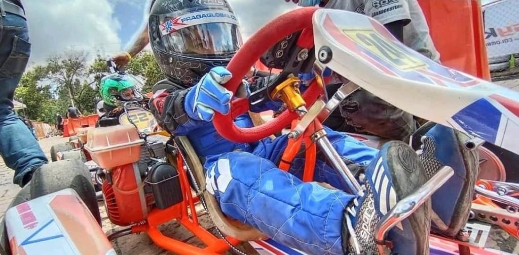 Rafael Esteban Cortés Vargas, la nueva promesa del karting colombiano