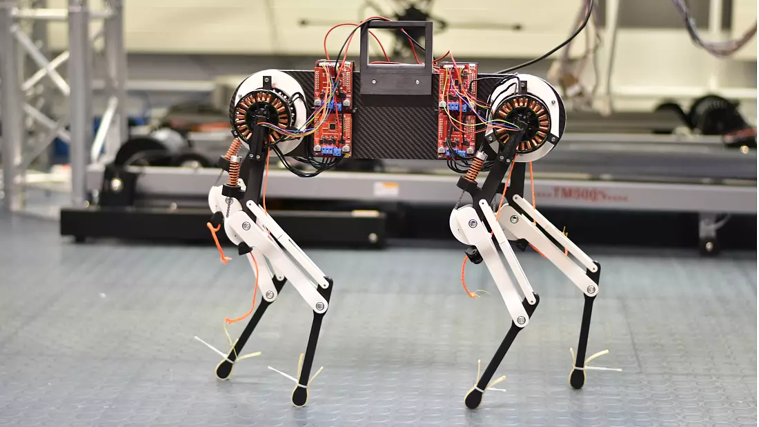 Científicos logran que un “perro robot” aprenda a caminar en solo una hora