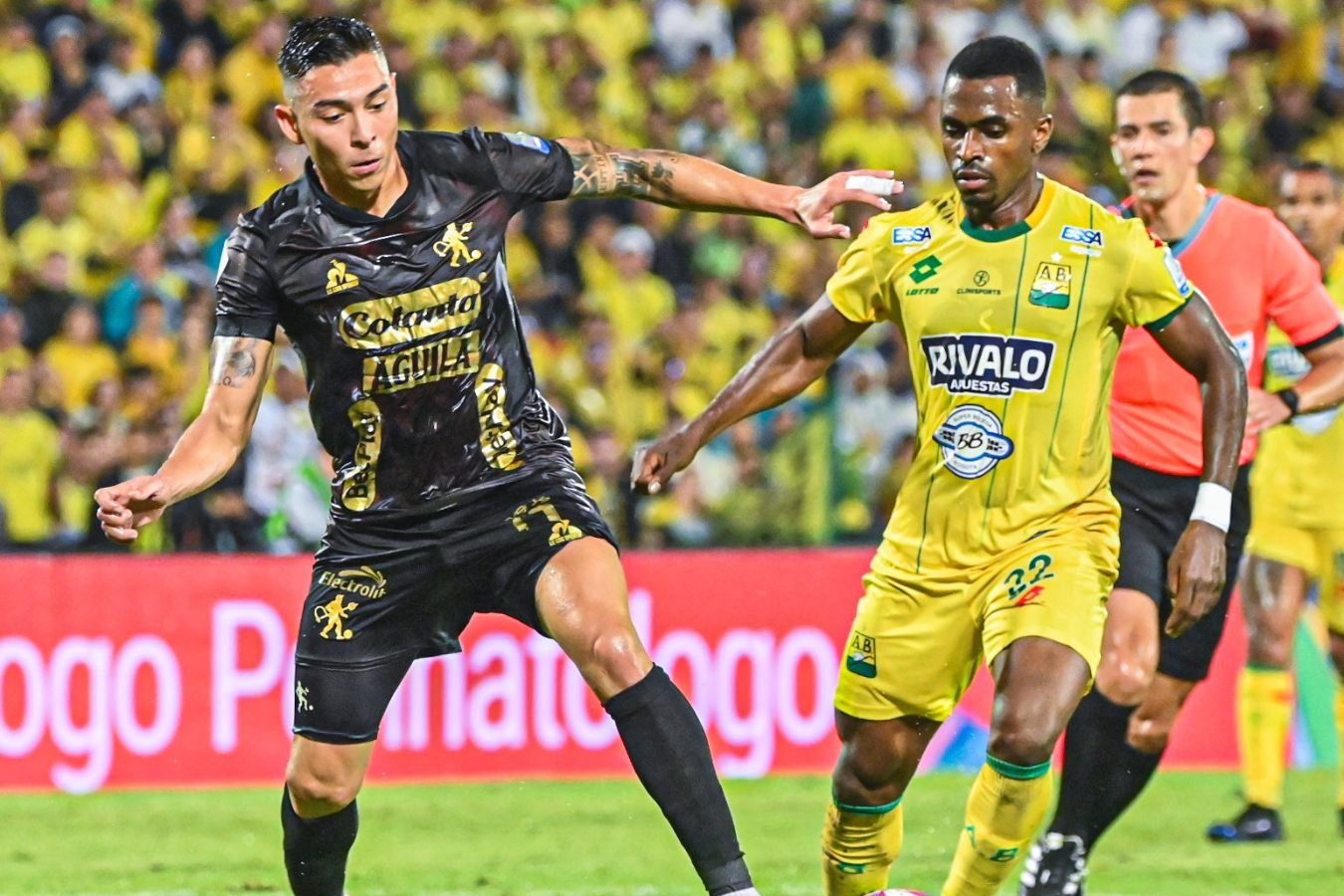 Atlético Bucaramanga y América de Cali empataron en el juego de ida por las semifinales de la Copa BetPlay.