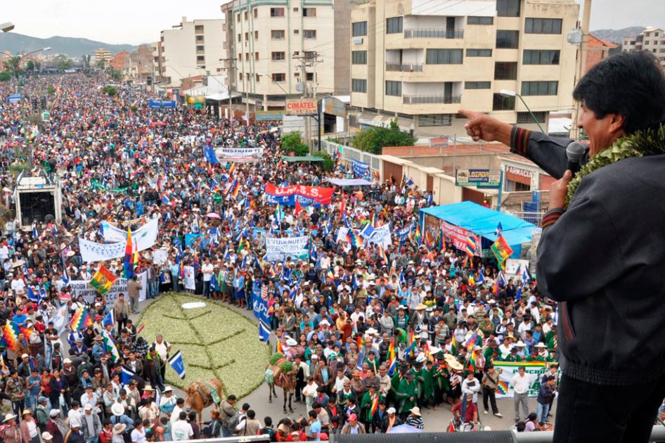 Evo Morales: viva la coca, mueran los yanquis