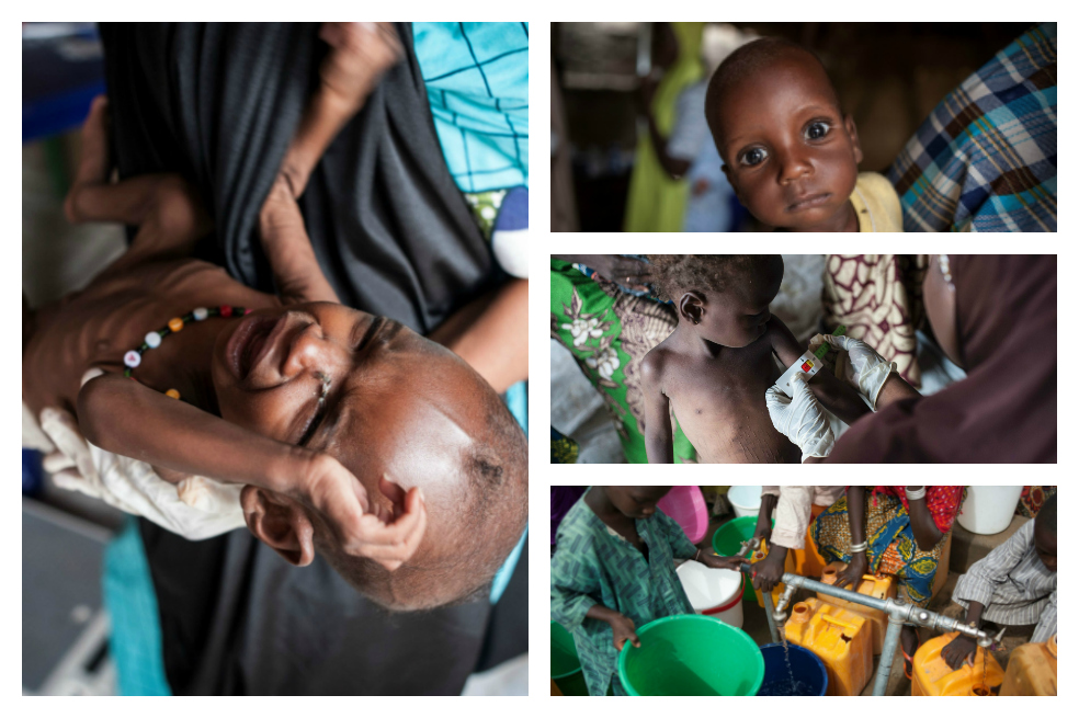 50.000 niños podrían morir de hambre en Nigeria