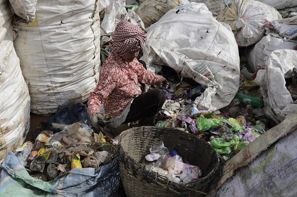 La ONU advierte de que sólo el 9% del plástico usado en el mundo se recicla
