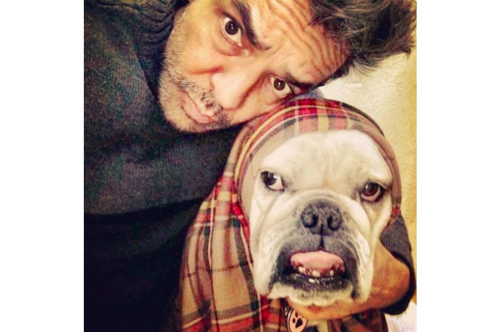 Eugenio Derbez quiere convertir a su bulldog Fiona en una influencer