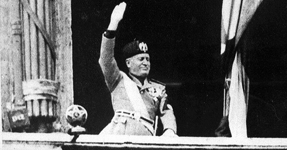 «The Eternal City», la única película donde Benito Mussolini actuó