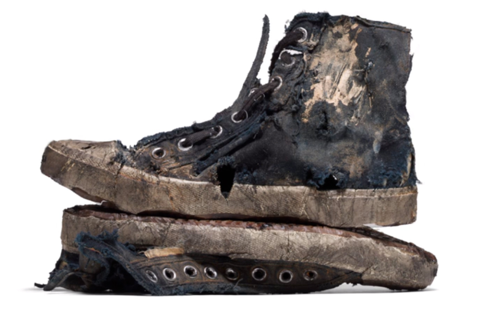 ¡No son para botar! Estos tenis desgastados de Balenciaga son considerados de lujo