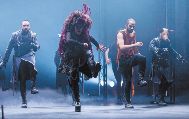 “Macbeth”, del director colombiano Pedro Salazar, se presentó en el escenario de la Antigua Universidad Renacentista en Almagro (España).  /  Cortesía Festival Internacional de Teatro Clásico de Almagro.