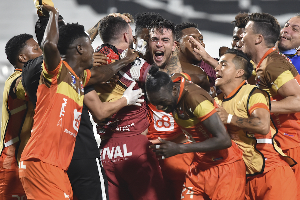 Se definió el primer grupo de la Copa Libertadores