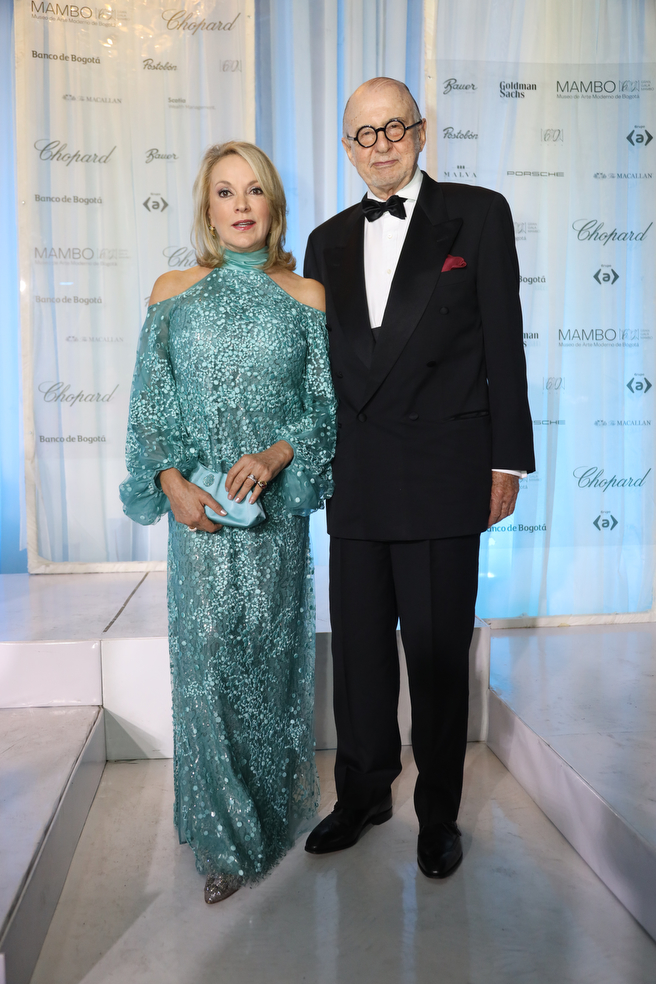 María Emma Mejía y Alberto Casas